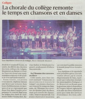 2025 06 14, chorale, article du Progrès.jpg